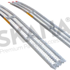 OPRIJPLATEN GEBOGEN Ref.: 9108205 lengte 226cm en 30cm breed 680 kg per paar.