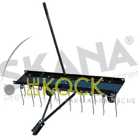 Getrokken Verticuteerhark tbv zitmaaier